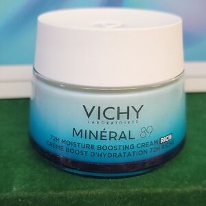 Vichy Labs Mineral 89 - 72h  Moisture Boosting Cream Rich 50ml Jar